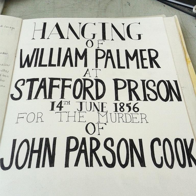 CatherinePaiano's tweet photo. #typography for my #victorian #crime project. #chillingstuff https://t.co/G8Lj9ApPse