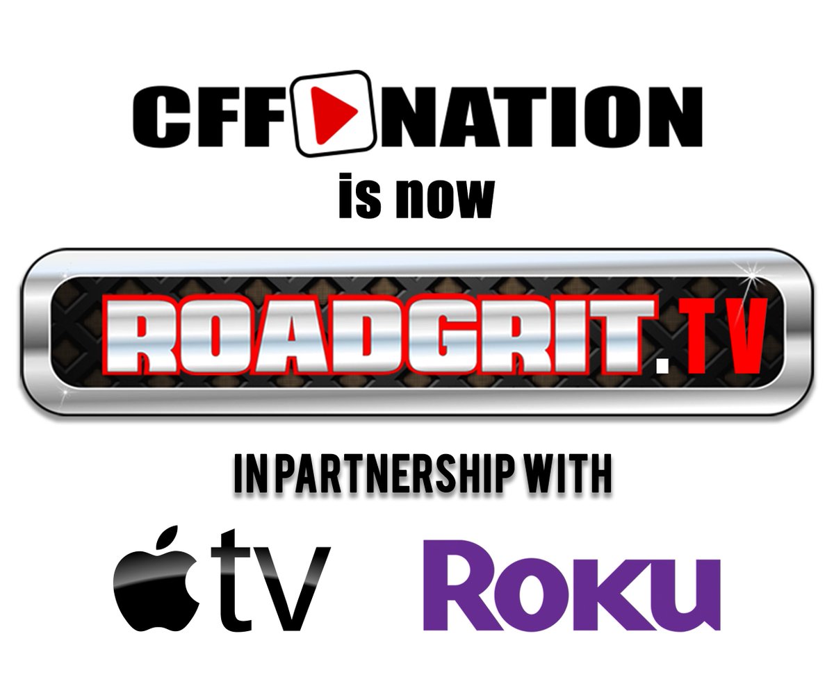 RoadGritTV's tweet photo. It's official...#cffnation.com has entered into a content agreement w/ AppleTV and changed it's name to #roadgrit.tv https://t.co/O67zMmr8vg