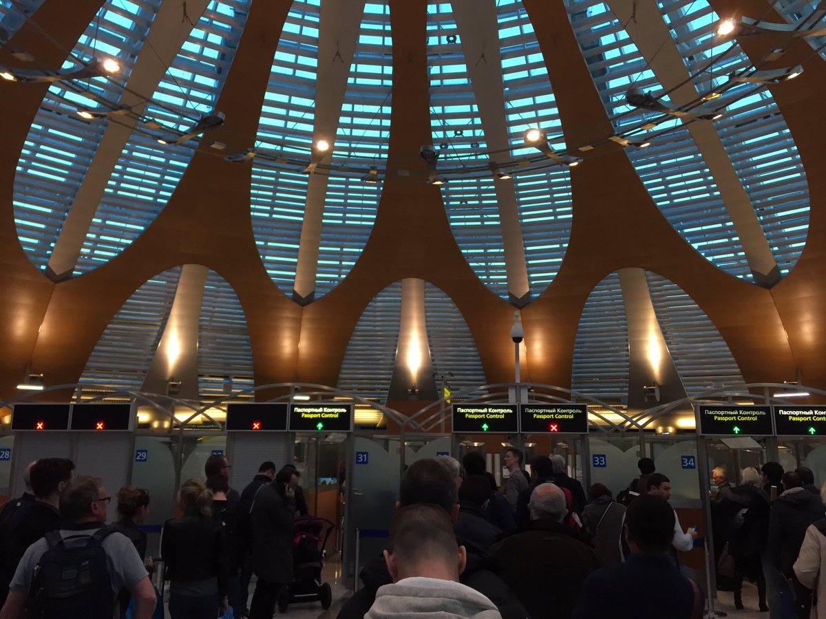 Just arrived in Moscow, looking forward to been part of an amazing Europe wide event!