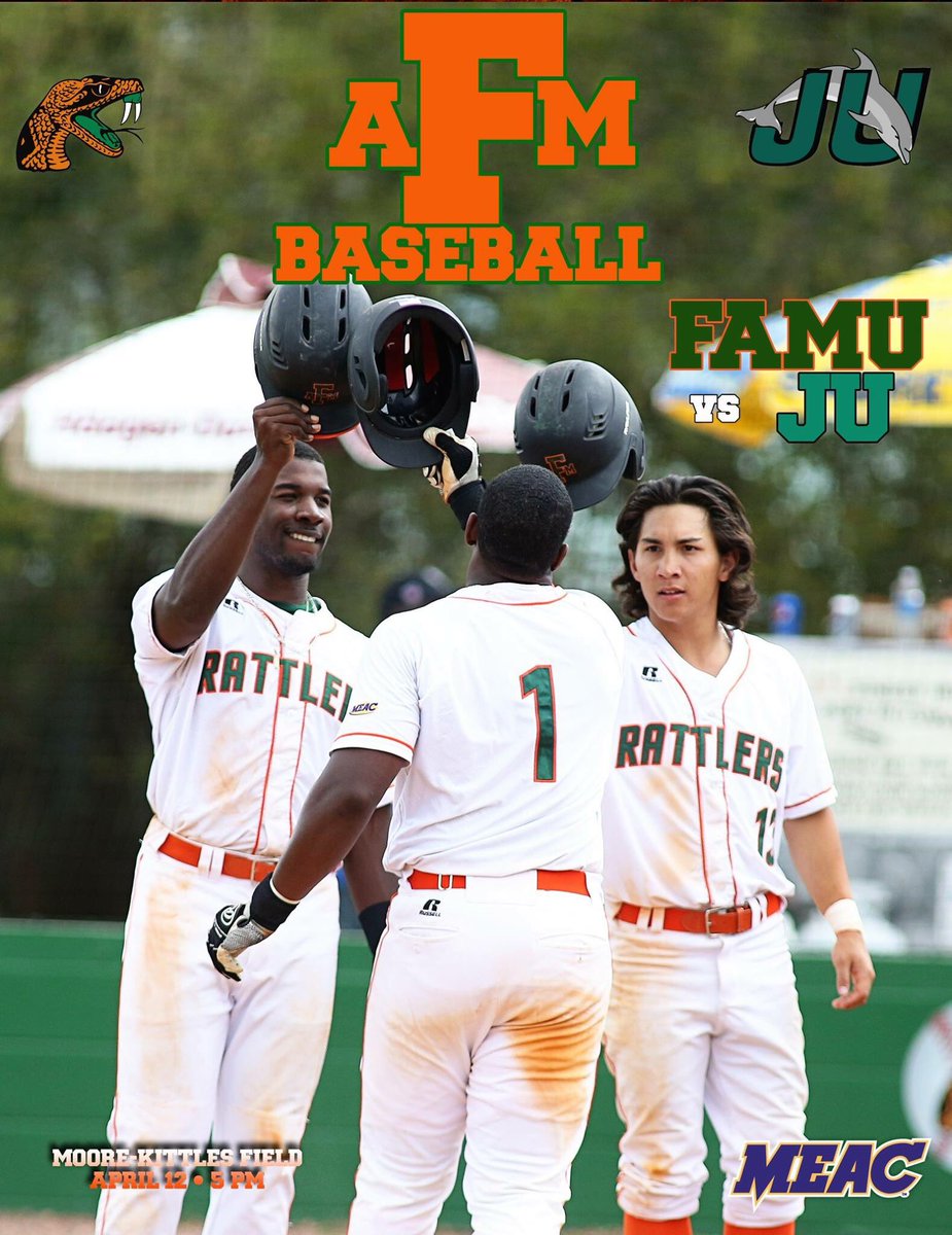 FAMU_Baseball's tweet photo. Jacksonville @ Florida A&amp;M today at 5:00 PM - Free Admission! https://t.co/6SRxs86NvP