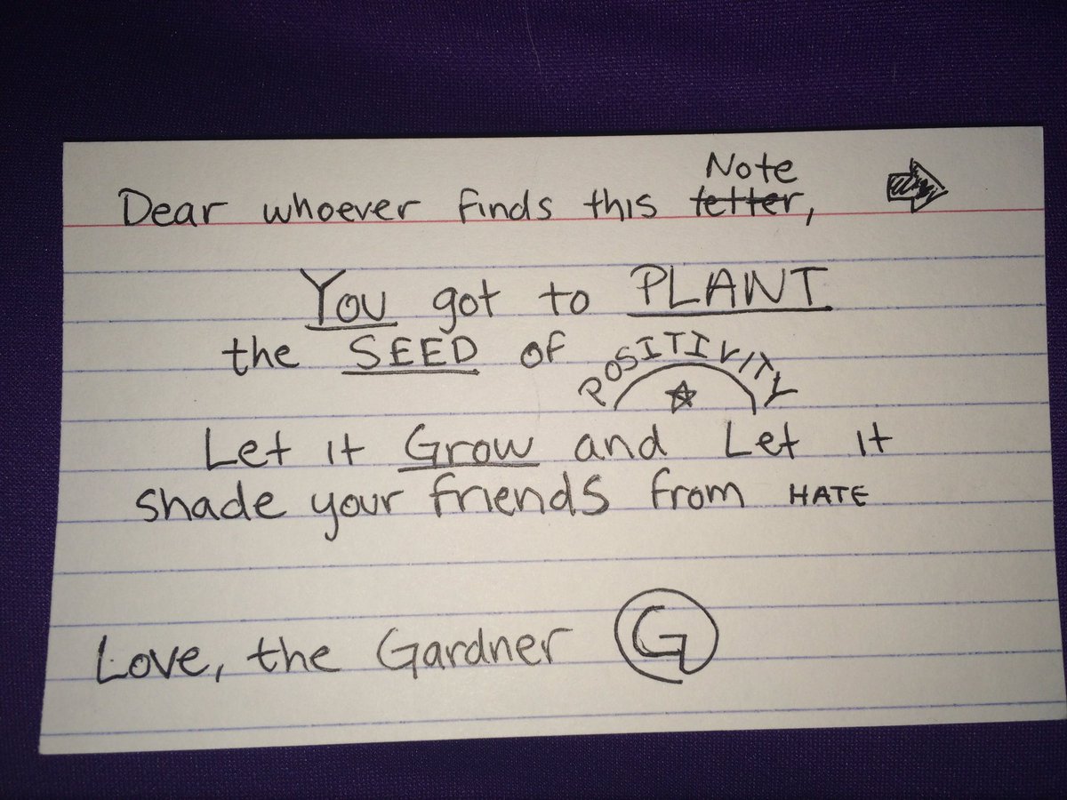 Plant the seed of positivity 💫 #thegardner