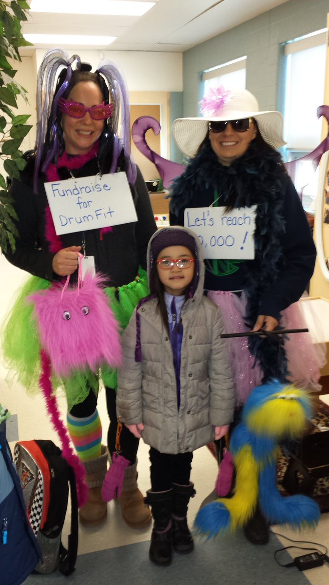 K8Allie's tweet photo. Let's raise some money for DrumFit!!
Teachers are doing wacky stuff!! https://t.co/BRipinRtZa