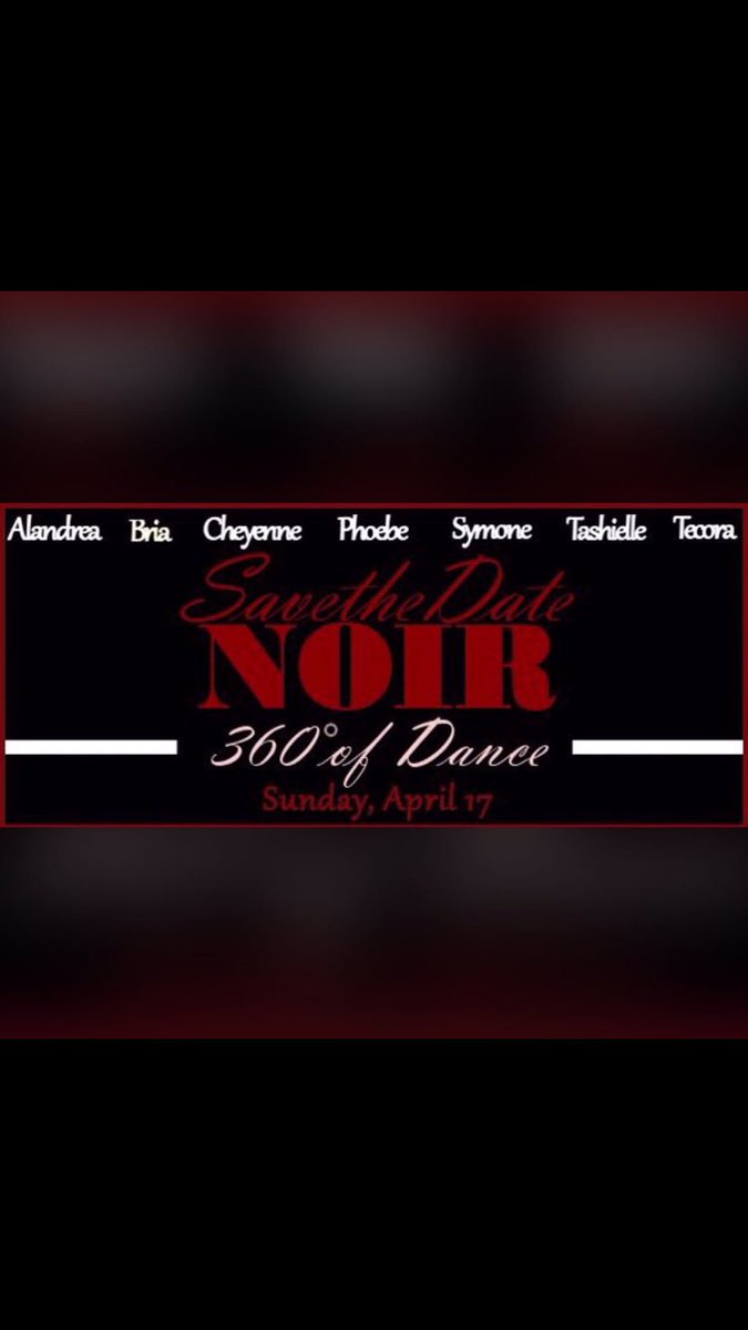 djsimmy__'s tweet photo. This Sunday! Come support @NOIRDance #noirdance https://t.co/4OHsjJ91Qq