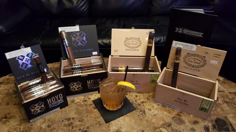 8EightyEight's tweet photo. Cigar of the week goes great with our drink of the month! @hoyocigars #8eightyeight https://t.co/LdnKGjYWBA https://t.co/VsKIhDOsa1