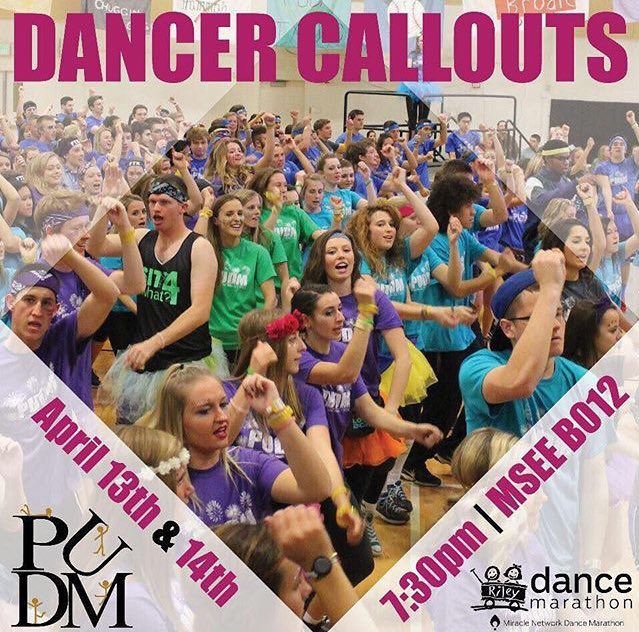 PUDM's tweet photo. Join us Wednesday &amp; Thursday in MSEE B012 for Dancer Callouts!! #PUDifferenceMaker https://t.co/61x2uJ14gq