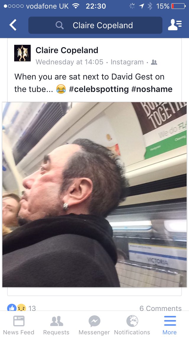 Was this the last photo taken of David Gest.... <a href="/TheSun/">The Sun</a> #spottedonthetube #lastweek