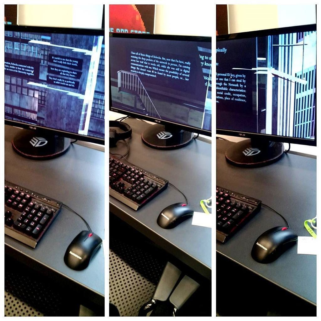 VividFoundry's tweet photo. #SolaceStateGame at @DifferentGames showcase #MagnetNYU #GameDev #Unity3D #VisualNovel #3d… https://t.co/MJcgyzLciT https://t.co/3IzDCXtjq1