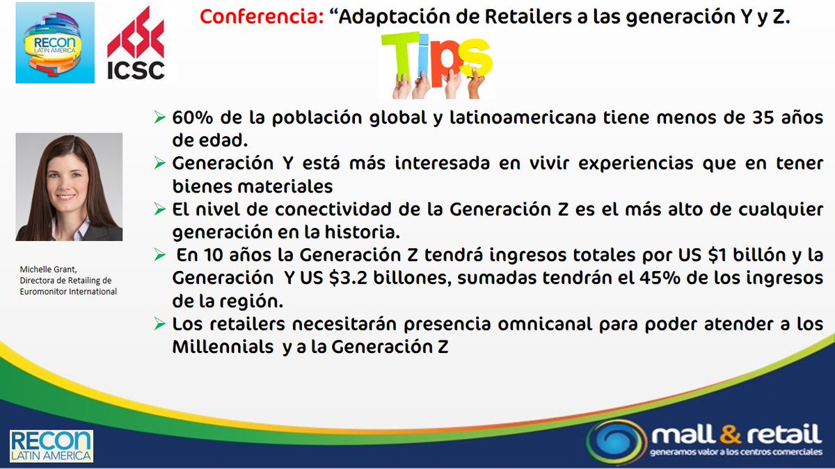 Mall_y_retail's tweet photo. Hoy en Recon día de cierre @ICSC @ICSC_RECon #REconLA @EuromonitorES @EMI_MichelleG @Euromonitor @AcecolombiaCC https://t.co/K75Ra18rUt