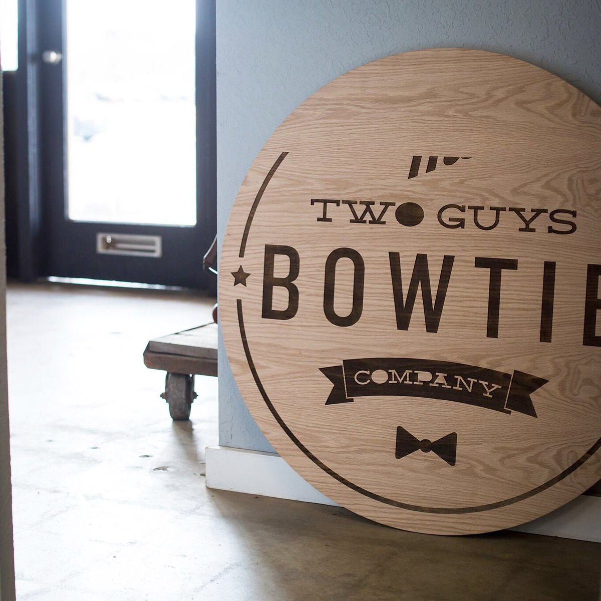 TwoGuysBowTies's tweet photo. Our shop, located in Downtown Tulsa, OK, is now open Monday-Friday from 10-5. 623 S Peoria Ave! #asseenonsharktank https://t.co/YZpqu8DHZ2