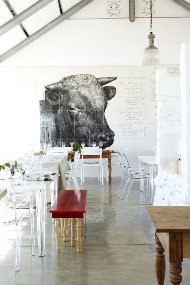 Great restaurant design <a href="/babylonstoren/">Babylonstoren</a> --dreaming of visiting this working farm