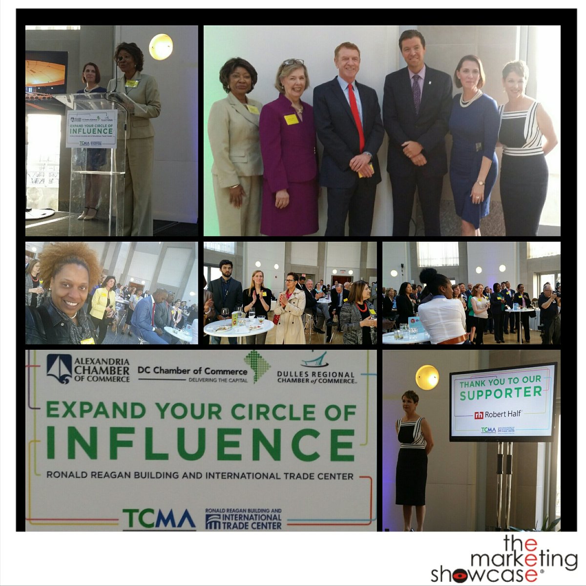 tamiejohnson's tweet photo. |->...expanding my circle of influence! Spectacular event @ReaganITCDC #ExpandYourCircle #ChambersConnect #BrandU https://t.co/ER4s0WIz6F