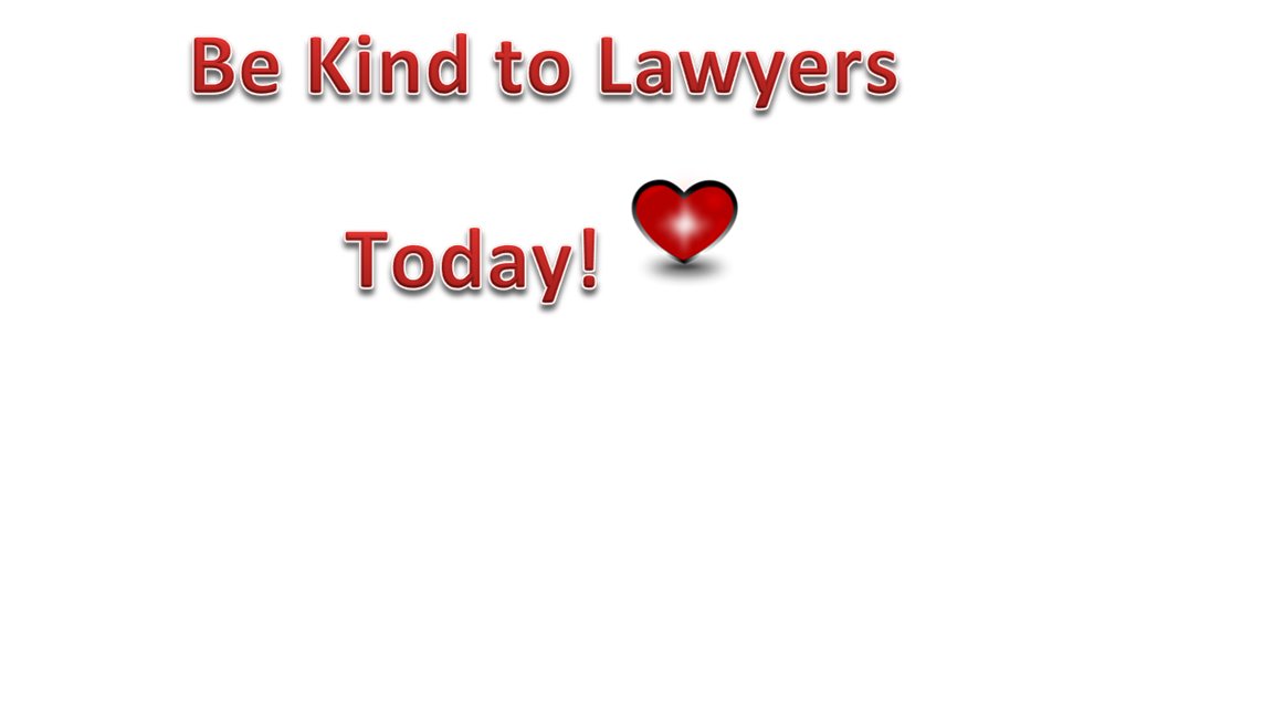 Essential_Legal's tweet photo. 5 Ways to Be Kind on Be Kind to Lawyers Day (TODAY!) https://t.co/luxKtZeX1z #loveyourlawyer https://t.co/68Ya6kAwPQ
