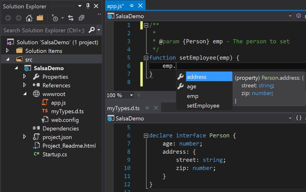 Preview Salsa, the new #JavaScript Language Service in #VisualStudio ...