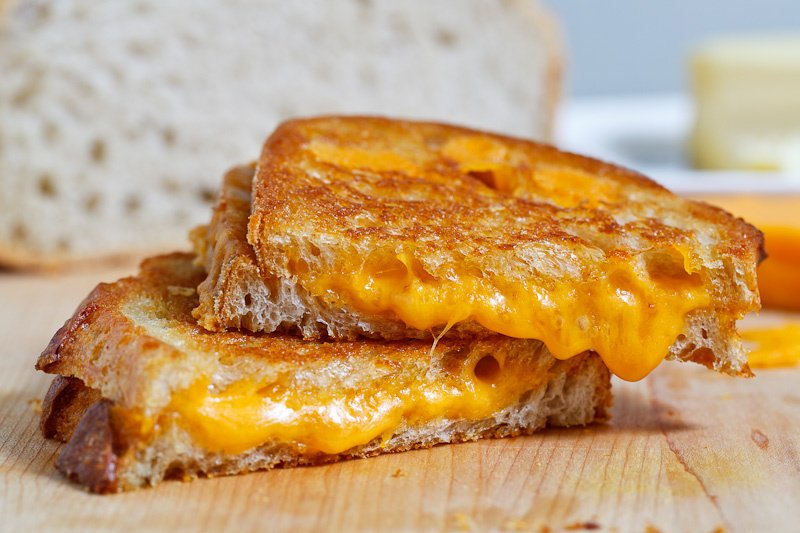 visionamp's tweet image. Happy National Grilled Cheese Day! What kind of cheese do you prefer on your sandwich? Tweet us!