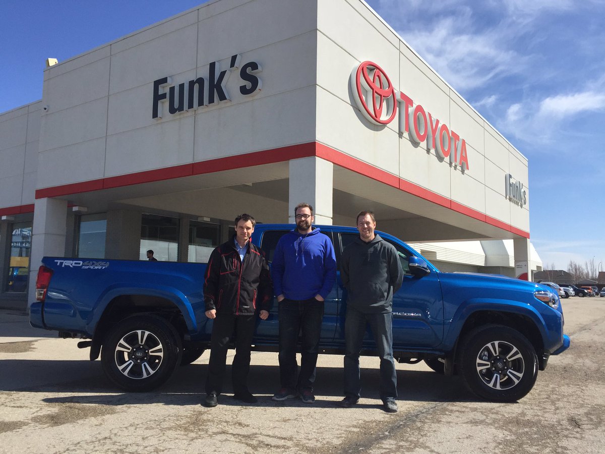 thelumberzone's tweet photo. Thanks to Kelvin Funk @funkstoyota for helping us add another truck to the fleet! #MoreThanJustWood #QuickDeliveries https://t.co/nQ331niEFb