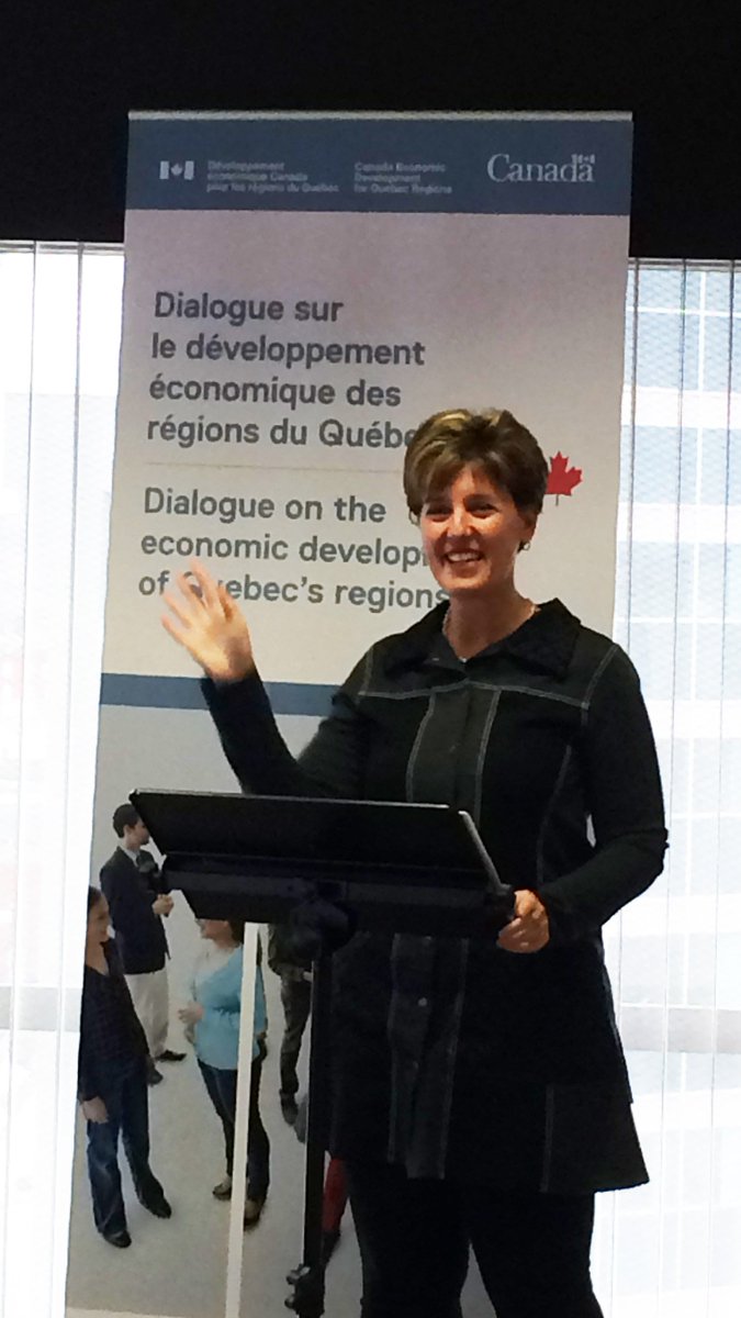 DevEconCan's tweet photo. La ministre Bibeau donne le coup d'envoi de la table ronde sur le partenariat universités-entreprises #DECDialogue https://t.co/D8UT6g5lo6