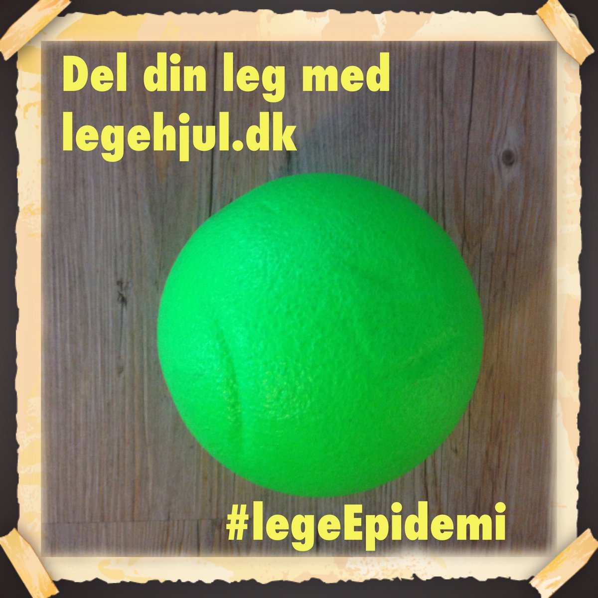legehjul's tweet photo. Idag, deler vi en form for #tafat, eller #fangeleg som nogen nok vil kalde det- "Bold-kramme-tafat" #legeEpidemi https://t.co/OhOOdhFlSs