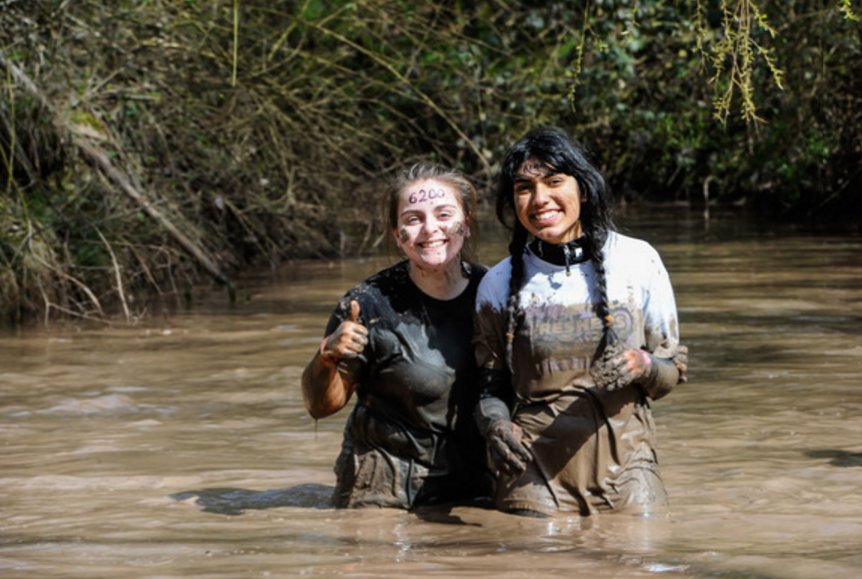 _monica18_'s tweet image. Yay for mud #WolfRun2016