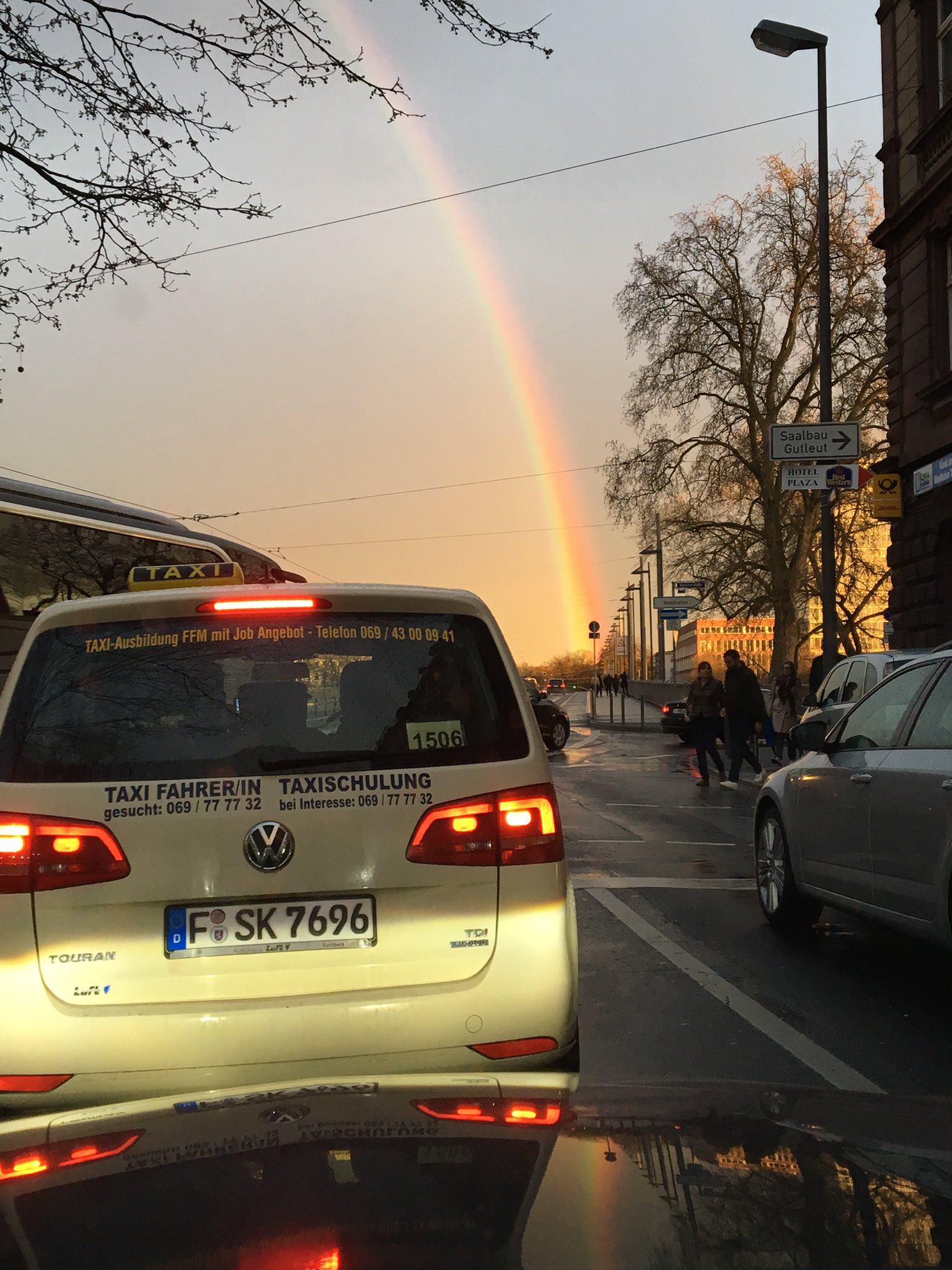 Dominik Muhl Driving Towards The Pot Of Gold Unwetter Ffm T Co Zwdhiostzq