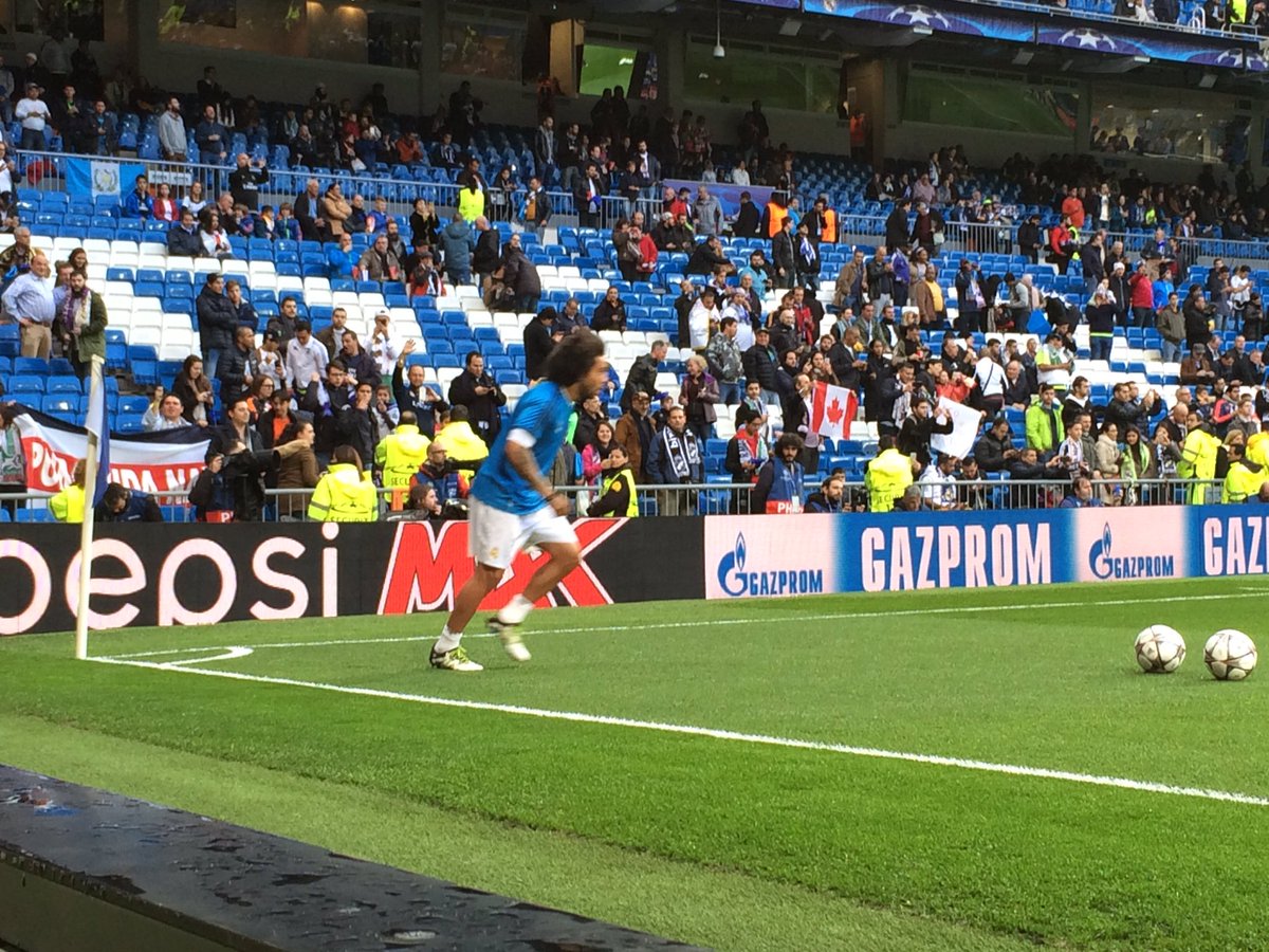 IvanRaupp's tweet photo. Agora o Real também vem a campo. No detalhe, Marcelo. #ligano https://t.co/gynvbJiqxS