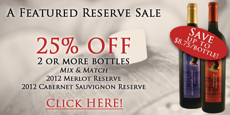GooseWatchWines's tweet photo. Featuring new online #wine sales including 25% off our 2012 reserve wines! #FLX #FLXwine https://t.co/6PfLAqjJbn https://t.co/edAYcwkmAU