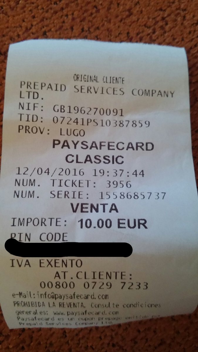 MonsieurPicks's tweet photo. SORTEO DE PAYSFECARD 10€ ENTRE MIS SEGUIDORES Y HAGAN RT A ESTE TWEET 
RT + FOLLOW
EL VIERNES POR LA MAÑANA GANADOR https://t.co/ZPPQgecNvg