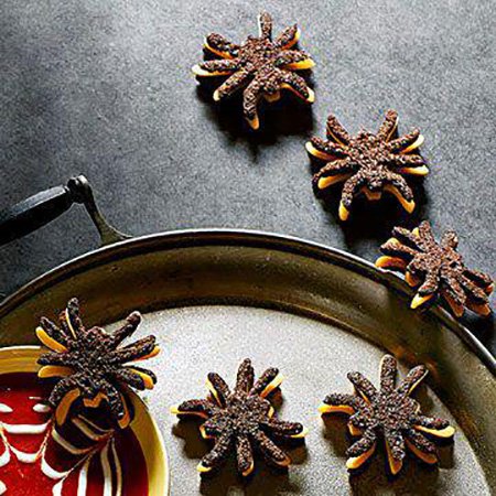 GhouliaChilds's tweet photo. SPIDER Grilled Cheese for #NationalGrilledCheeseDay. #GhastlyGastronomy https://t.co/aoDPcWll7h