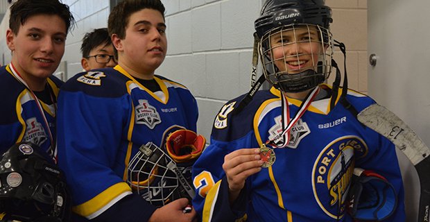 Port Credit Storm Red win Bantam gold at <a href="/CaledonMinorHoc/">Caledon Minor Hockey</a> Bill Whitbread Memorial Tournament buff.ly/1RRWUdo