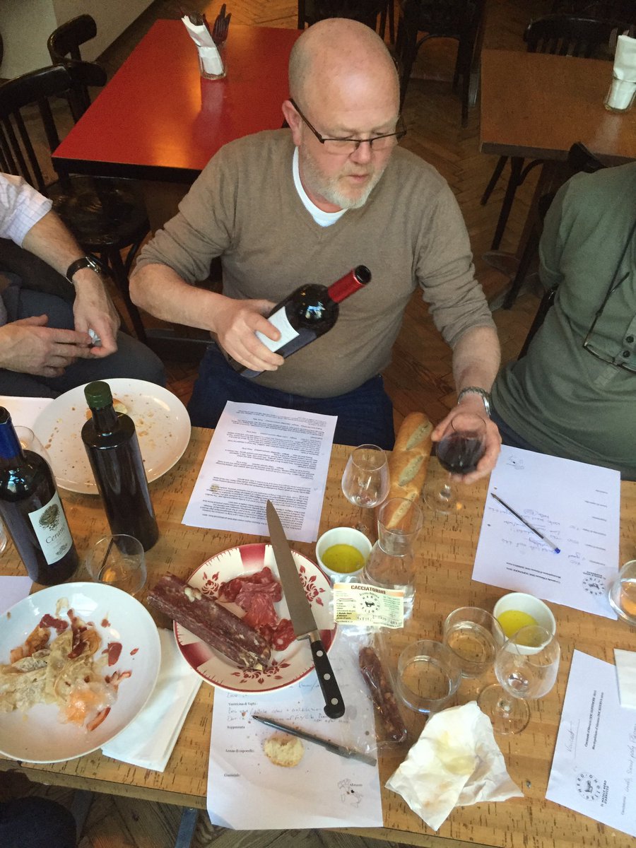 Chef night out tasting Italian delights with <a href="/siwgreen/">simon green</a> <a href="/WillsrossR/">Ross wills</a> <a href="/ianbateswells/">Ian bates</a> @charcutiervince <a href="/BuvetteBristol/">BAR BUVETTE</a>