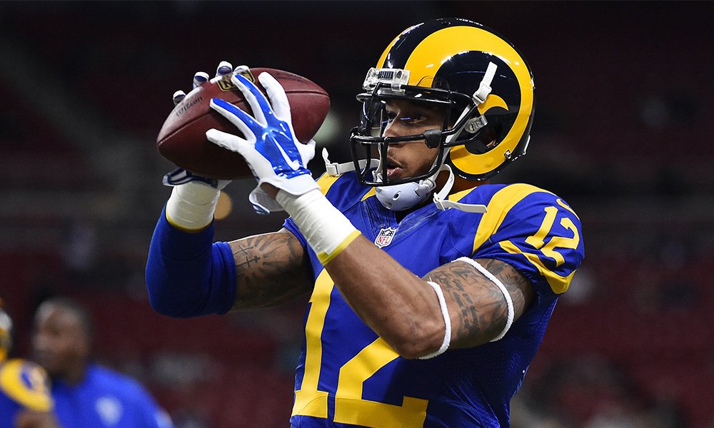 usatodaysports's tweet photo. Rams receiver Stedman Bailey is running routes just 5 months after being shot in the head: https://t.co/dIFcnLqVbt https://t.co/s2lryqLRER