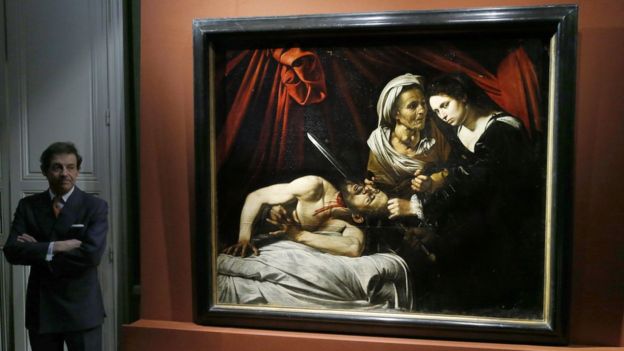 NBRobinsonart's tweet photo. BBC News - Painting thought to be Caravaggio masterpiece found in French loft https://t.co/zST7SMWDQh https://t.co/Xqtib2n46R