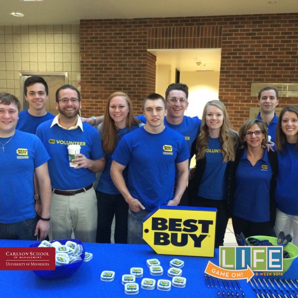 BWeek2018's tweet photo. We'd like to give a #SO to the wonderful teams from @BestBuy_Careers and @Ecolab who made today possible! #BWeek2016 https://t.co/dMgHXtaCo6