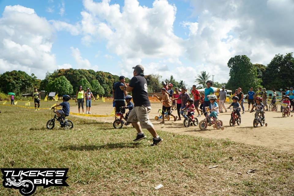 Gracias a la comunidad de aguas claras, y al grupo de ciclistas Tukekesbikes, y a los voluntarios..  #Maturin