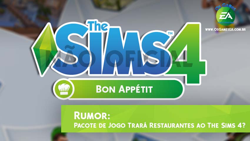 osgamesea's tweet image. Rumor: Próximo Pacote de Jogo Trará Restaurantes ao The Sims 4?osgamesea.com.br/2016/04/rumor-…