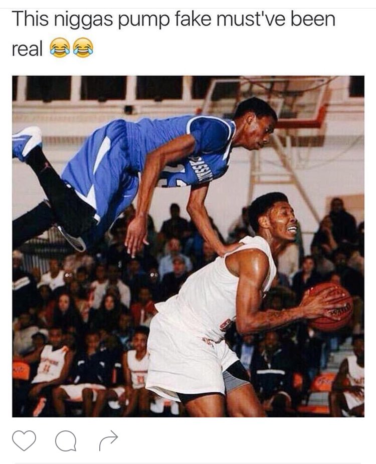 SoLLUMINATI on Twitter: "how niggas be when you catch the ball ...