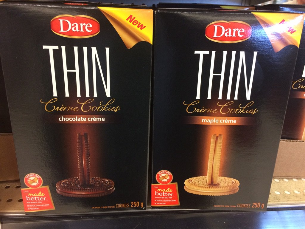JunkFoodJeff's tweet photo. New "thins" in Canada #maplecreme #fudgee-o Spotted at Metro @JunkBanter @theimpulsivebuy @NoshShow https://t.co/fzSbDgc1Vm