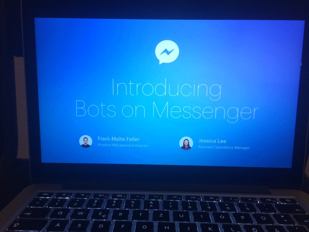 getinsurista's tweet photo. #Facebook #Messenger announced #bots! Lets start #conversationalinsurance! #insurtech #insurance #convcomm #f8 https://t.co/yRfqk4o9Km