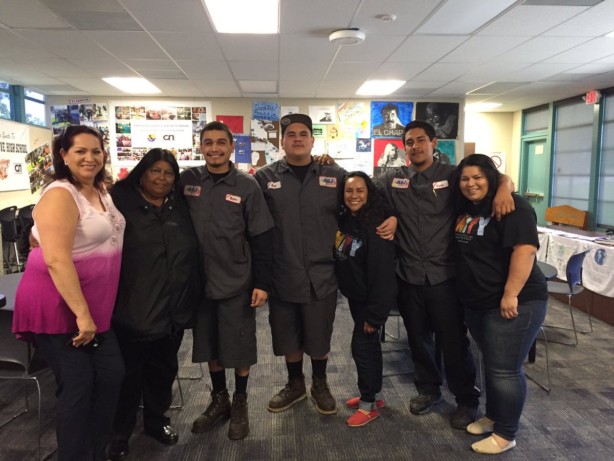 We love when former students come visit