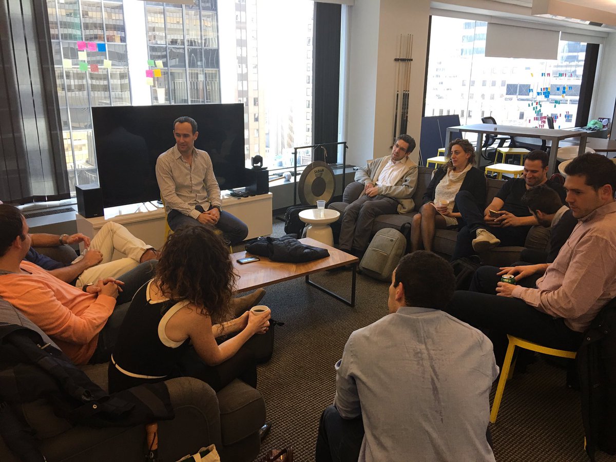 ventureoutny's tweet photo. Learning how to build an awesome sales team and dominant business from @yairareli @Sisense #VentureOutIsrael #israel https://t.co/C3VA6NWggV