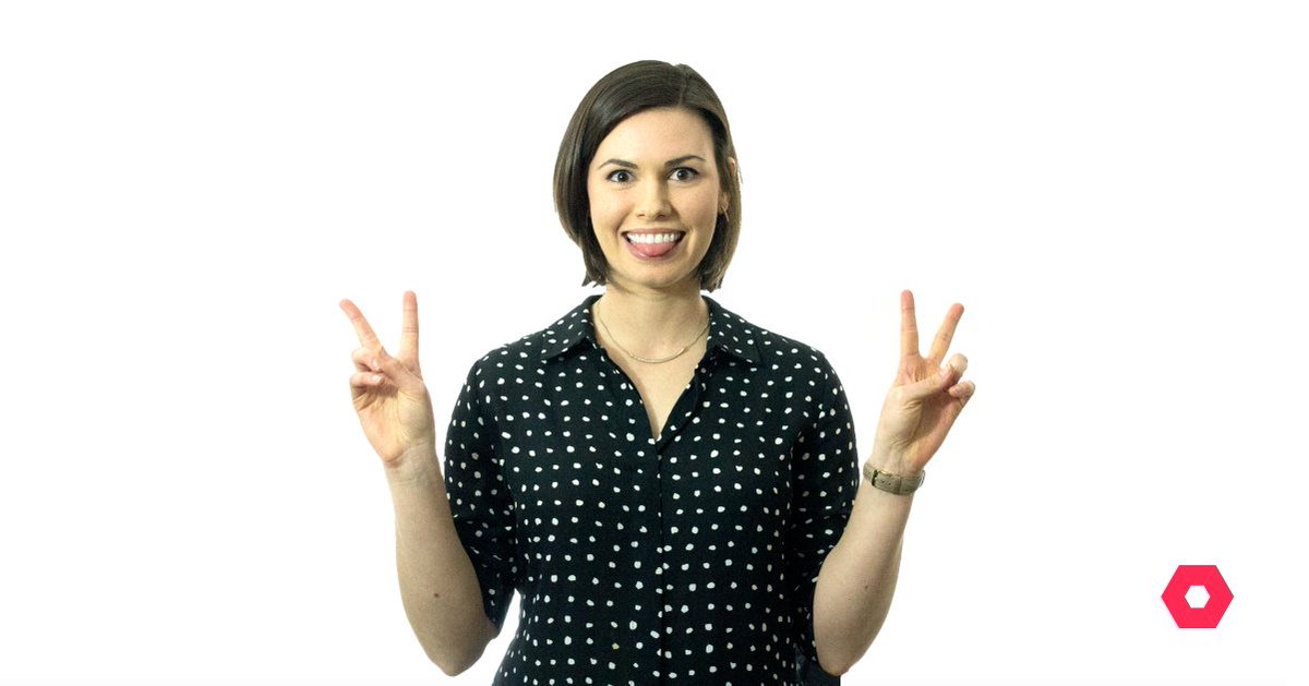 Interapt's tweet image. Caitlin is inspired by art that makes the world a better place. What inspires you? #inspired #innovation #interapt