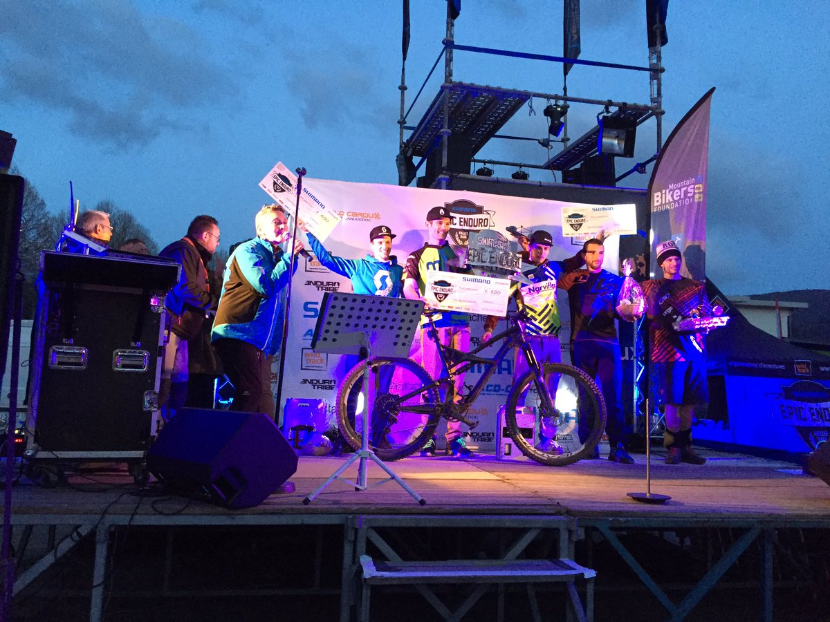 3d Place for <a href="/bosse_bruwiere/">Olivier Bruwiere</a> <a href="/epic/">Epic Magazine</a> Enduro <a href="/conti2wheel/">Continental</a> <a href="/fabriccycling/">Fabric</a>  <a href="/Hopetech/">Hope Technology</a> @nomadesk <a href="/Narviflex/">Narviflex</a>  <a href="/GripGrab/">GripGrab</a>