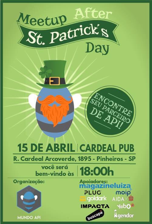 Plugco_'s tweet image. só venhaaaam! #mundoapi #happyhour #meetup #vidadecoworking #vemProPub #vemPraPlug