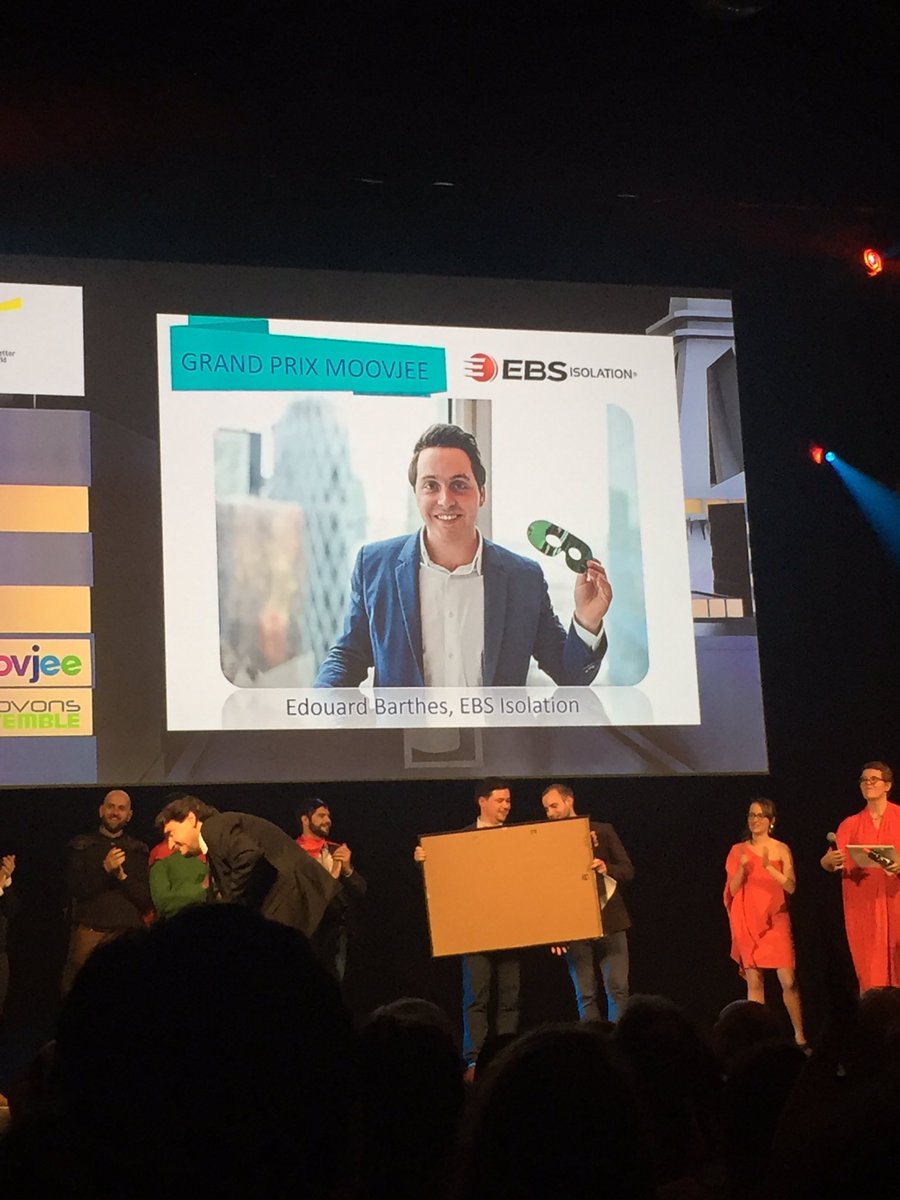 be_wily's tweet photo. And The winner is : #EdouardBarthes congratulations!!! #startup https://t.co/NybsuqVr80
