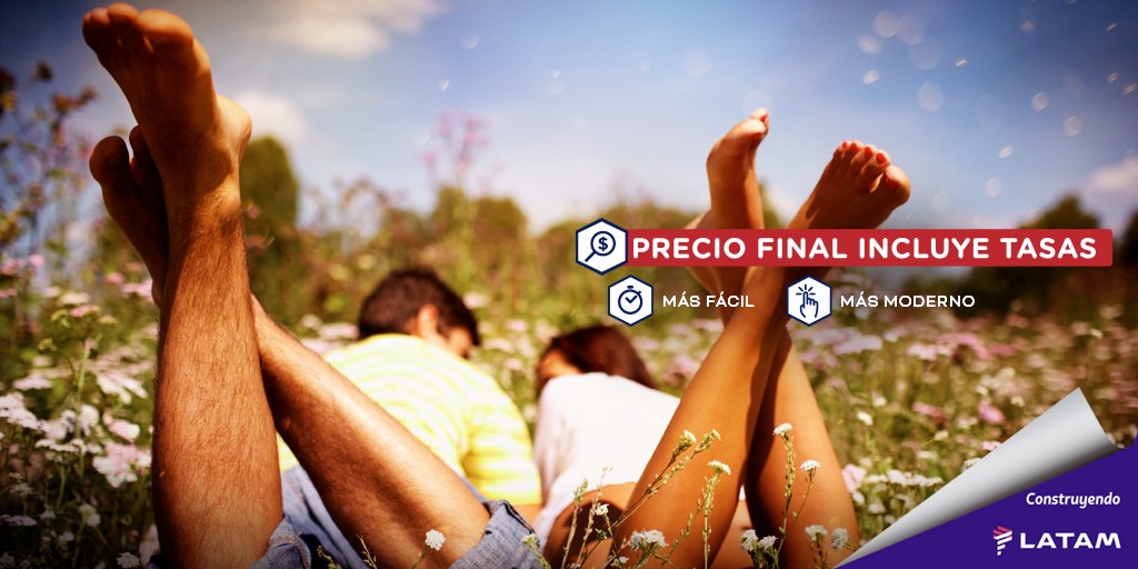 LATAM_CHI's tweet photo. ¡Adiós calculadora! Ahora nuestros precios incluyen tasa de embarque. Revísalos aquí: https://t.co/pcvWcgbeiV https://t.co/NuLPaUE0IN