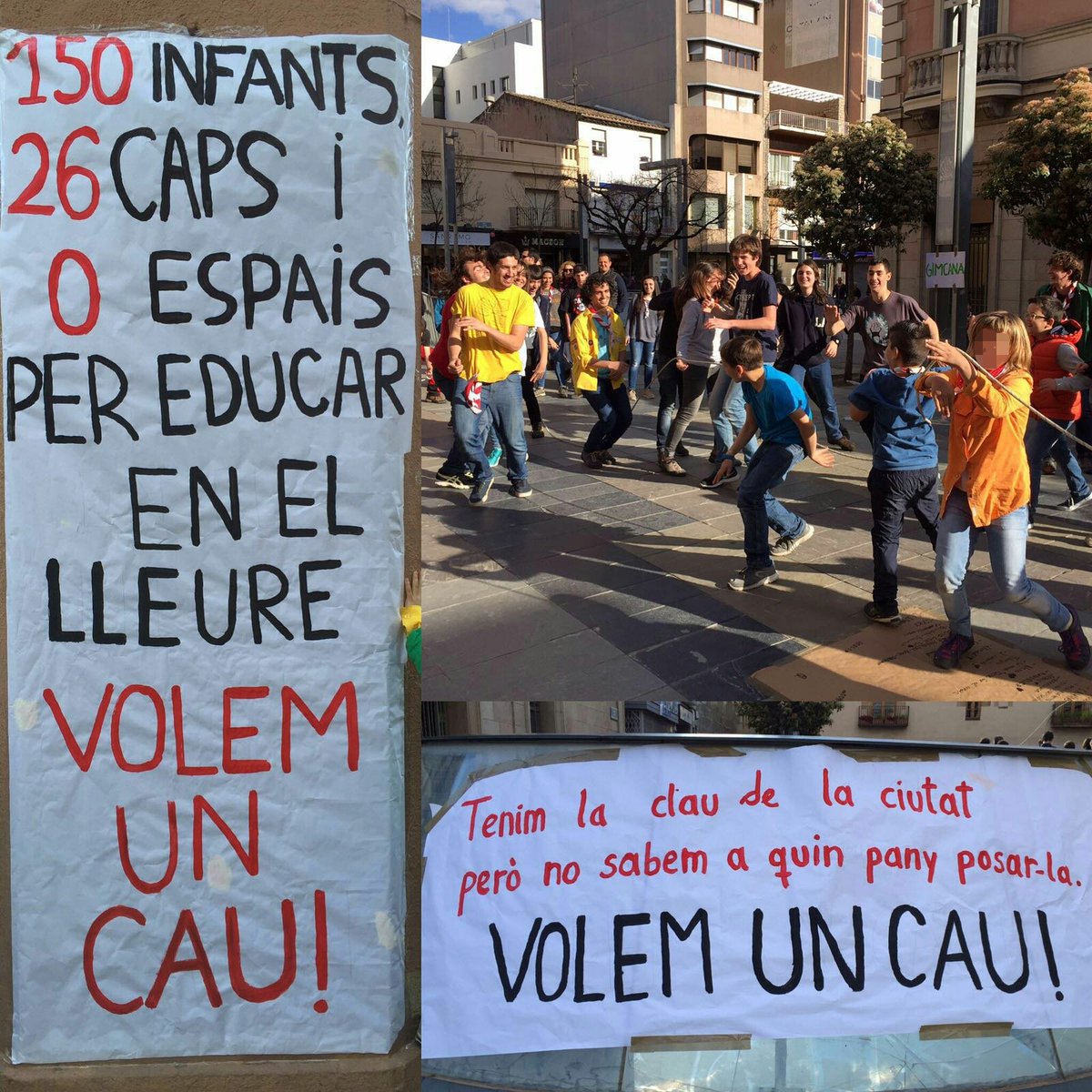 volem1cau's tweet photo. El passat 9 d'abril vam donar veu a una necessitat bàsica de l'agrupament @aestesteve . #volemuncau #escoltisme https://t.co/2hPHcYggUa