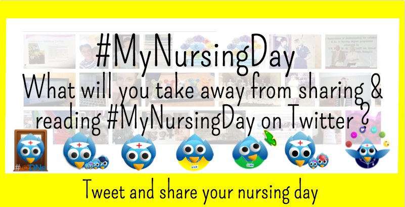 Here's our third and final #MyNursingDay question
What will you take away from the #MyNursingDay Tweets ? https://t.co/Rh5EpHFjZ2