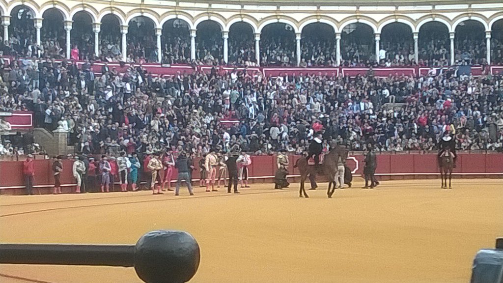 ElPaggyh's tweet photo. Tarde fría, además dee decepcionar los de jandilla, toros malos, mansos y sin absolutamente nada. Así es difícil... https://t.co/RO8IWDVpIl