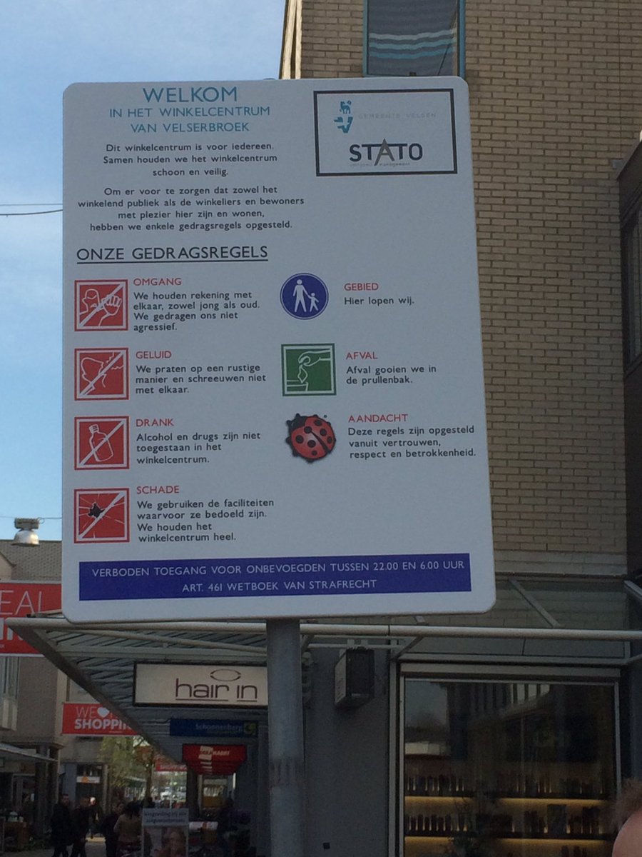 ABaerveldt's tweet photo. Vandaag bord gedragsregels in Velserbroek onthult in aanwezigheid betrokkenen. Ontworpen in samenspraak met buurt. https://t.co/FbrdHryyR5