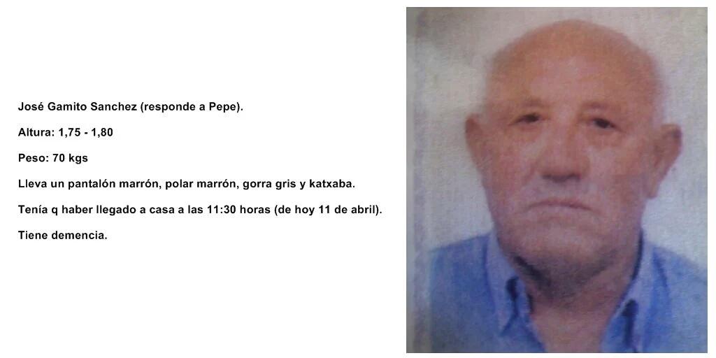 EmergCastro's tweet photo. RT nos piden ayuda persona desaparecida en cercana localidad Vizcaína de Sestao. https://t.co/pa1RBF6NoF