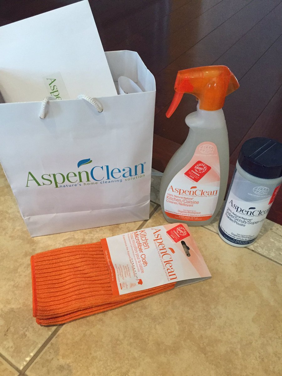 DebbieDavidov's tweet photo. I've never been so excited to clean! Check out @AspenClean products! #Natural #Cleaning #Home #IPRGiftLounge https://t.co/W1Cs5Pt9GI